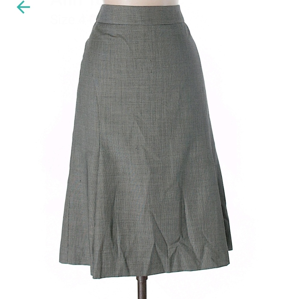 Ann Taylor Gray Skirt